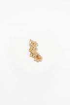 EARCUFF ROSE SMALL — GOLD