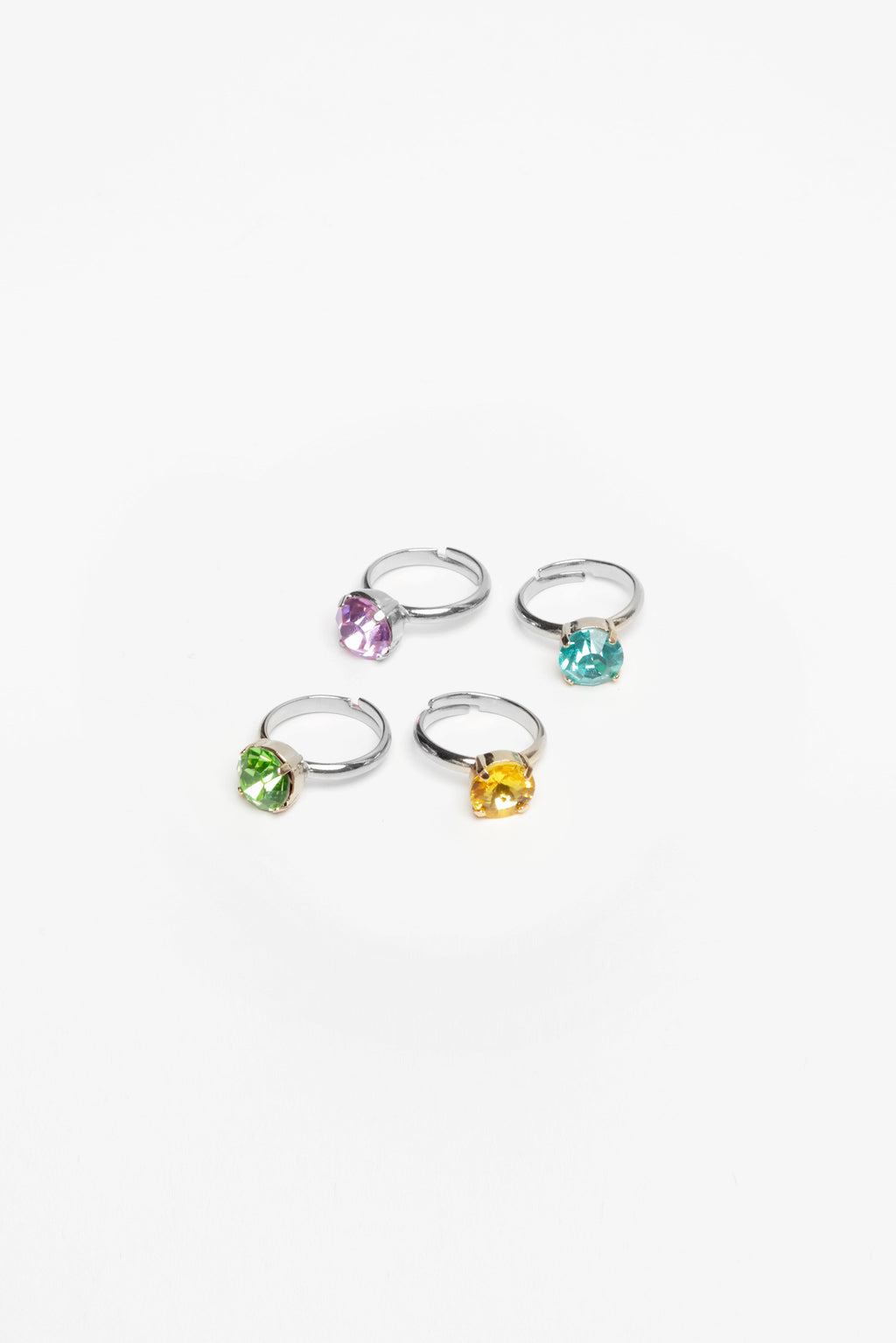 RING CAMELLIA — SILVER