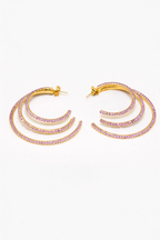 EARRINGS CASSIOPEA — GOLD