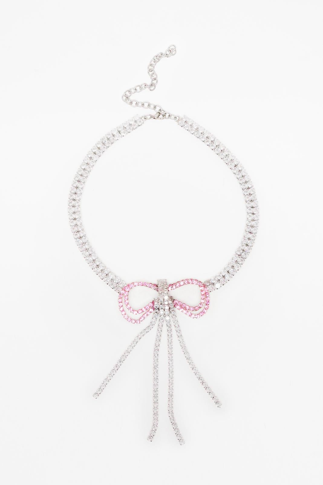 NECKLACE LE NOEUD BIG — SILVER