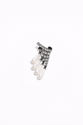 EARRING NOIRPEARL — GRAY