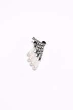EARRING NOIRPEARL — GRAY