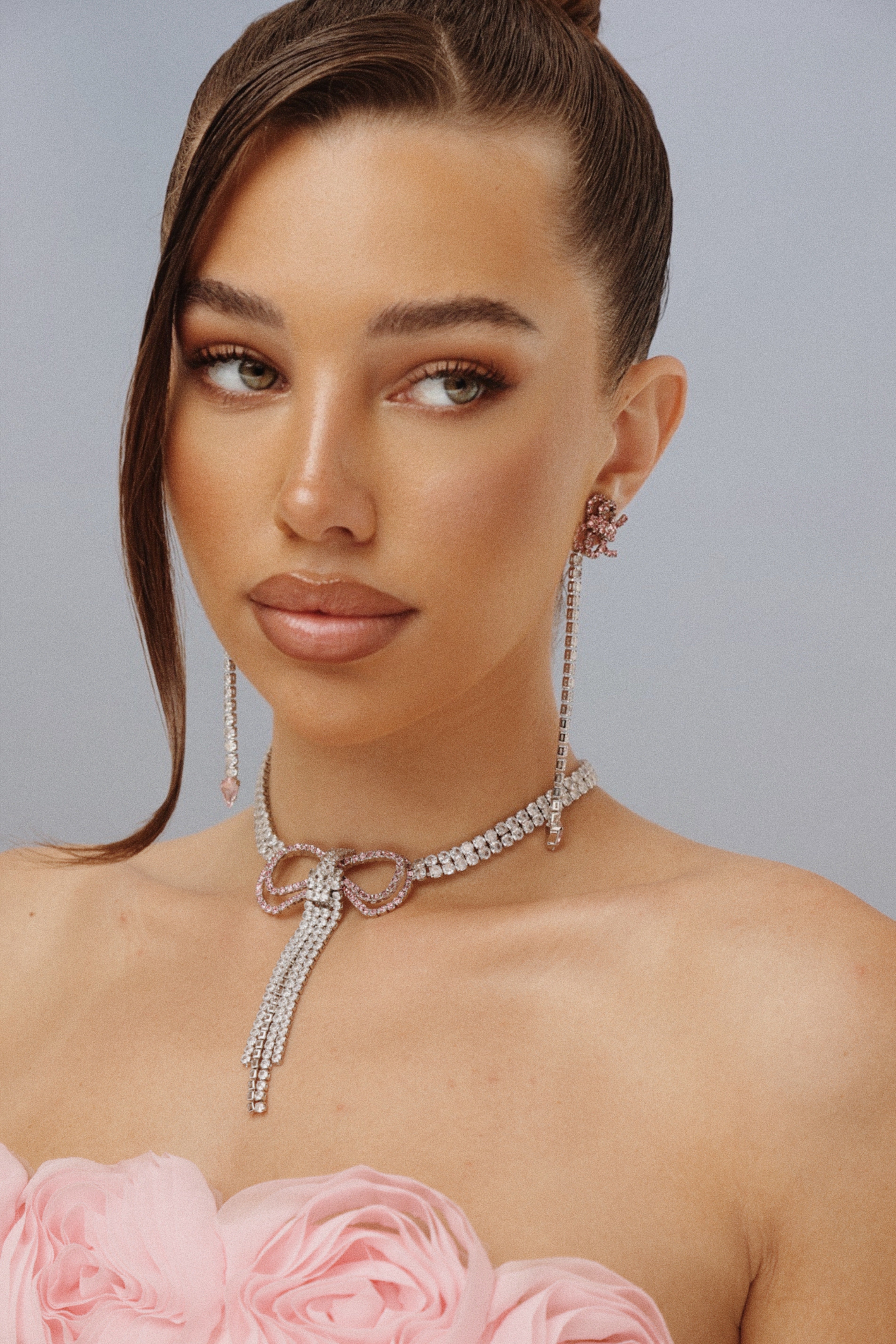 NECKLACE LE NOEUD BIG — SILVER
