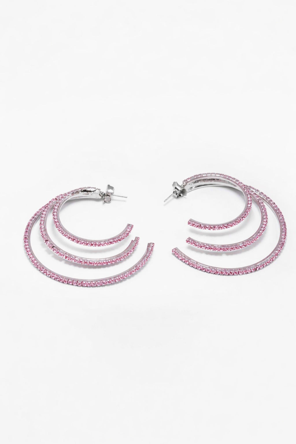EARRINGS CASSIOPEA — SILVER