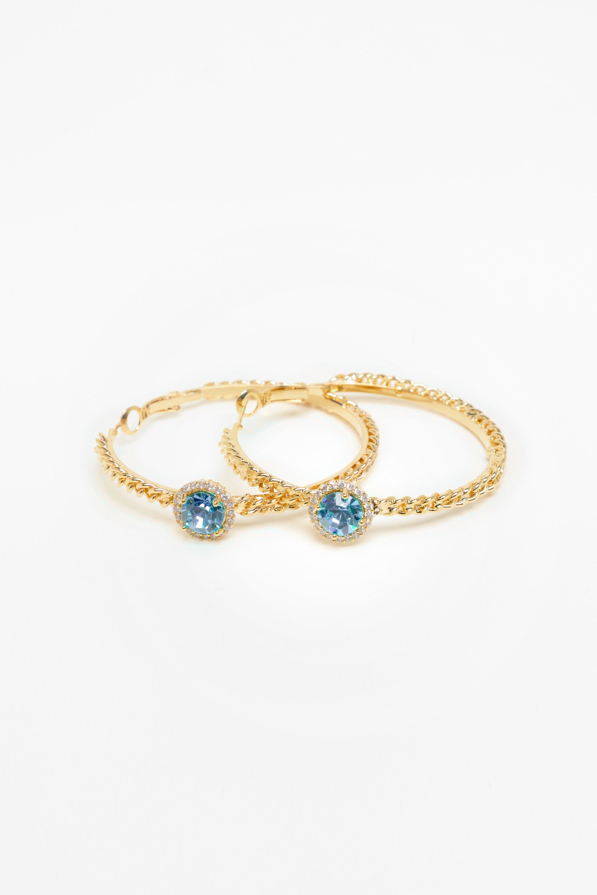EARRINGS DYNASTY — GOLD