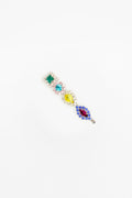 HAIR CLIP MOSAIC — SILVER