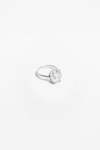 RING MORVIELLE BIG — SILVER