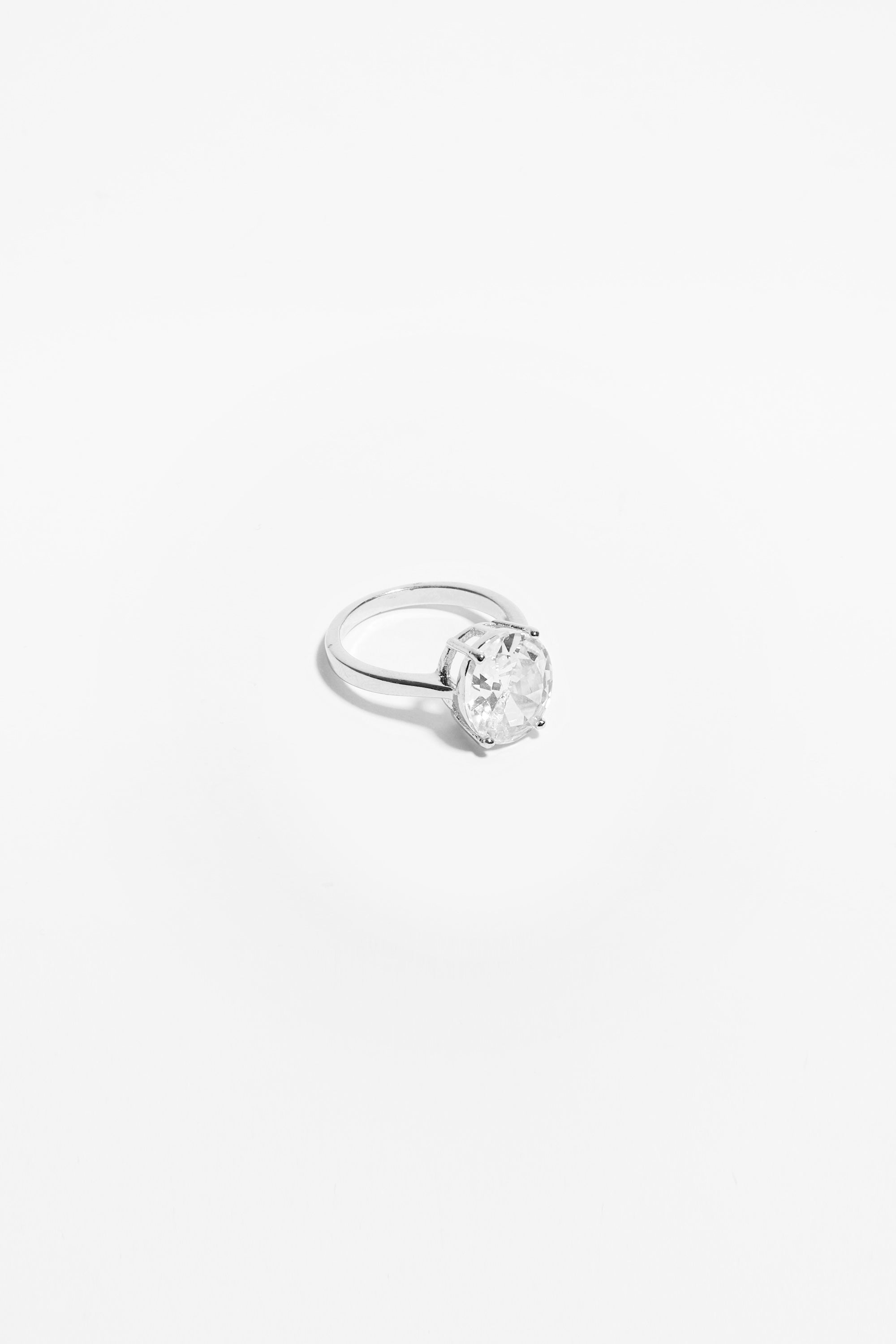 RING MORVIELLE BIG — SILVER