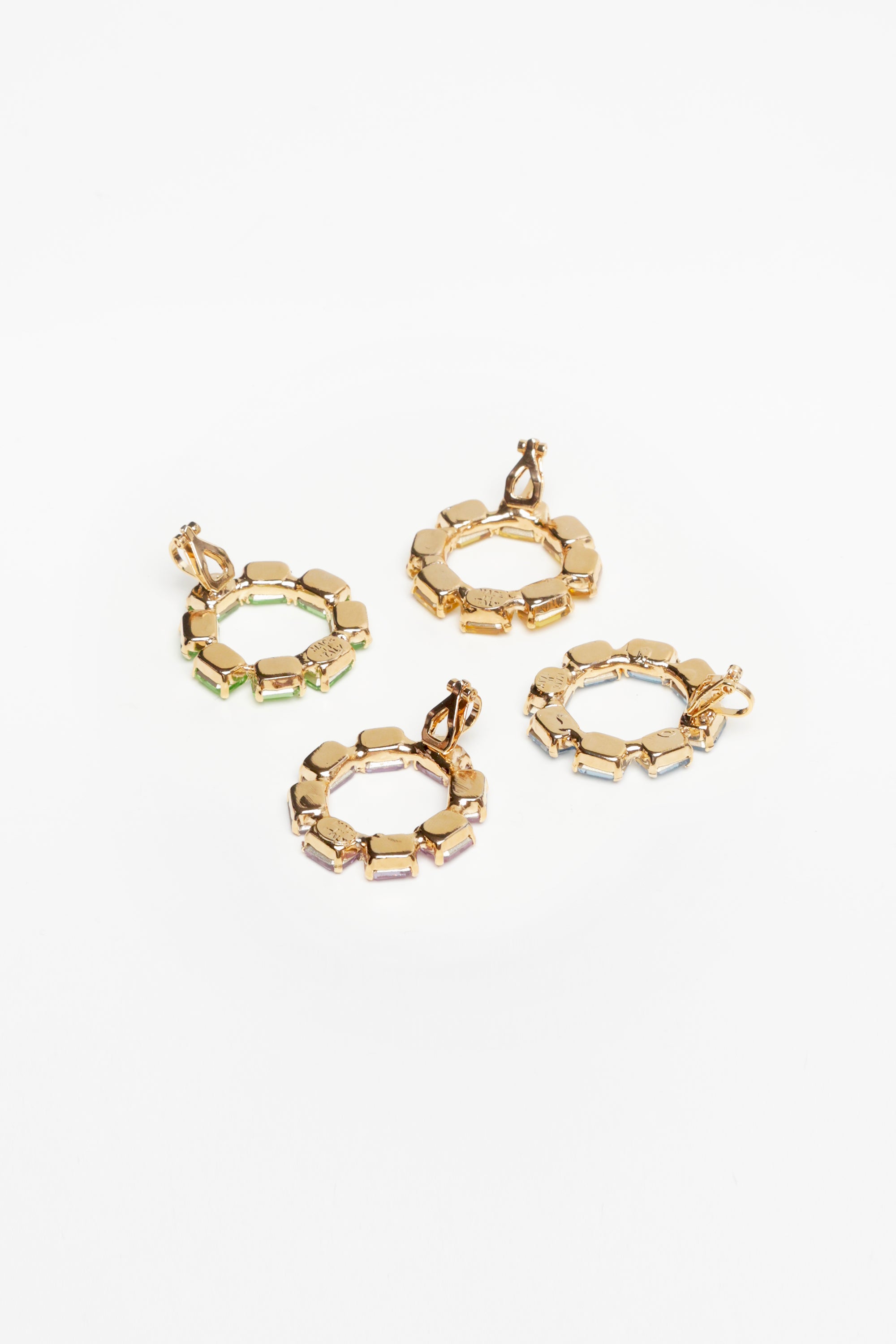EARCUFF TUBEROSE  BIG — GOLD