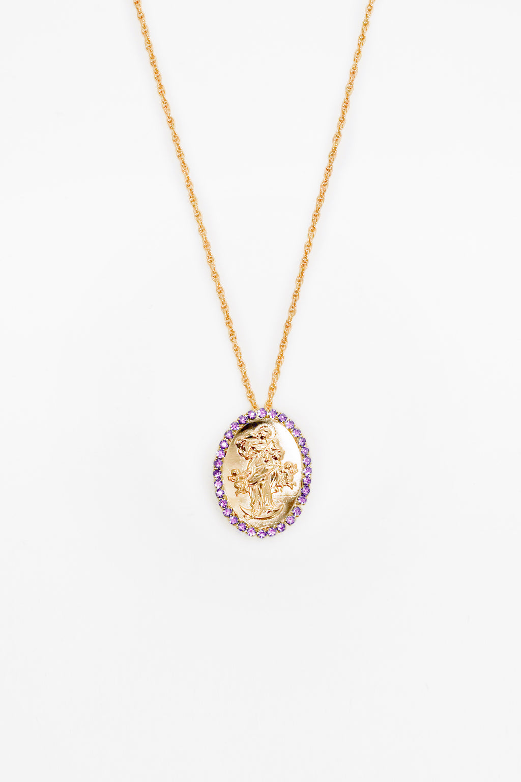 NECKLACE MARIA NODUS — GOLD