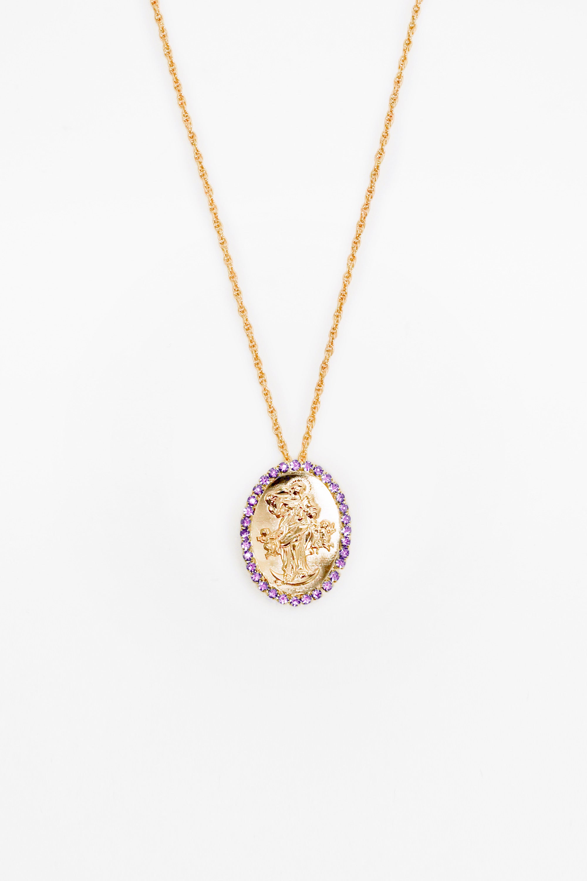 NECKLACE MARIA NODUS — GOLD