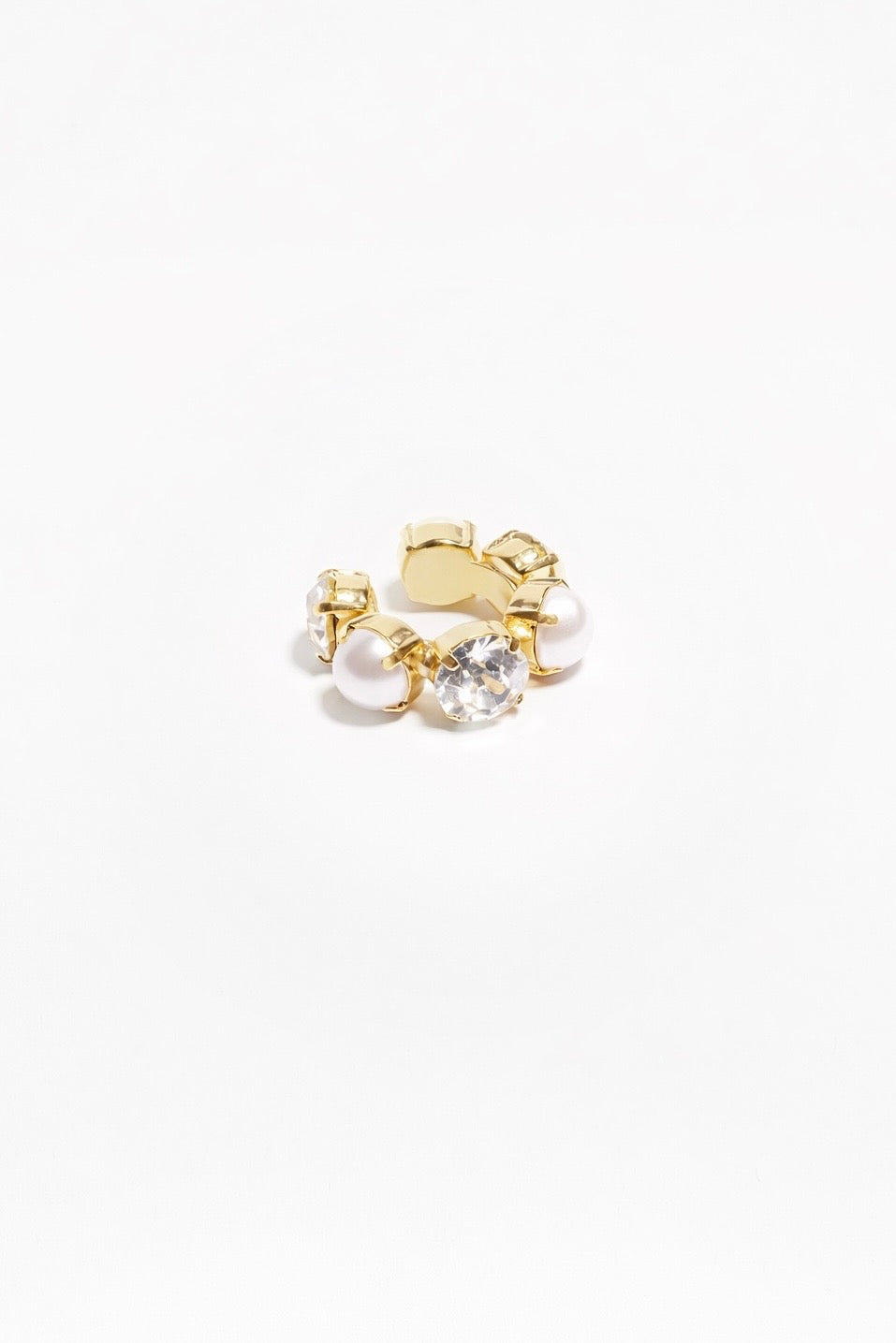 EARCUFF HORIZONPEARL — GOLD