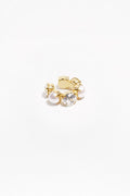 EARCUFF HORIZONPEARL — GOLD