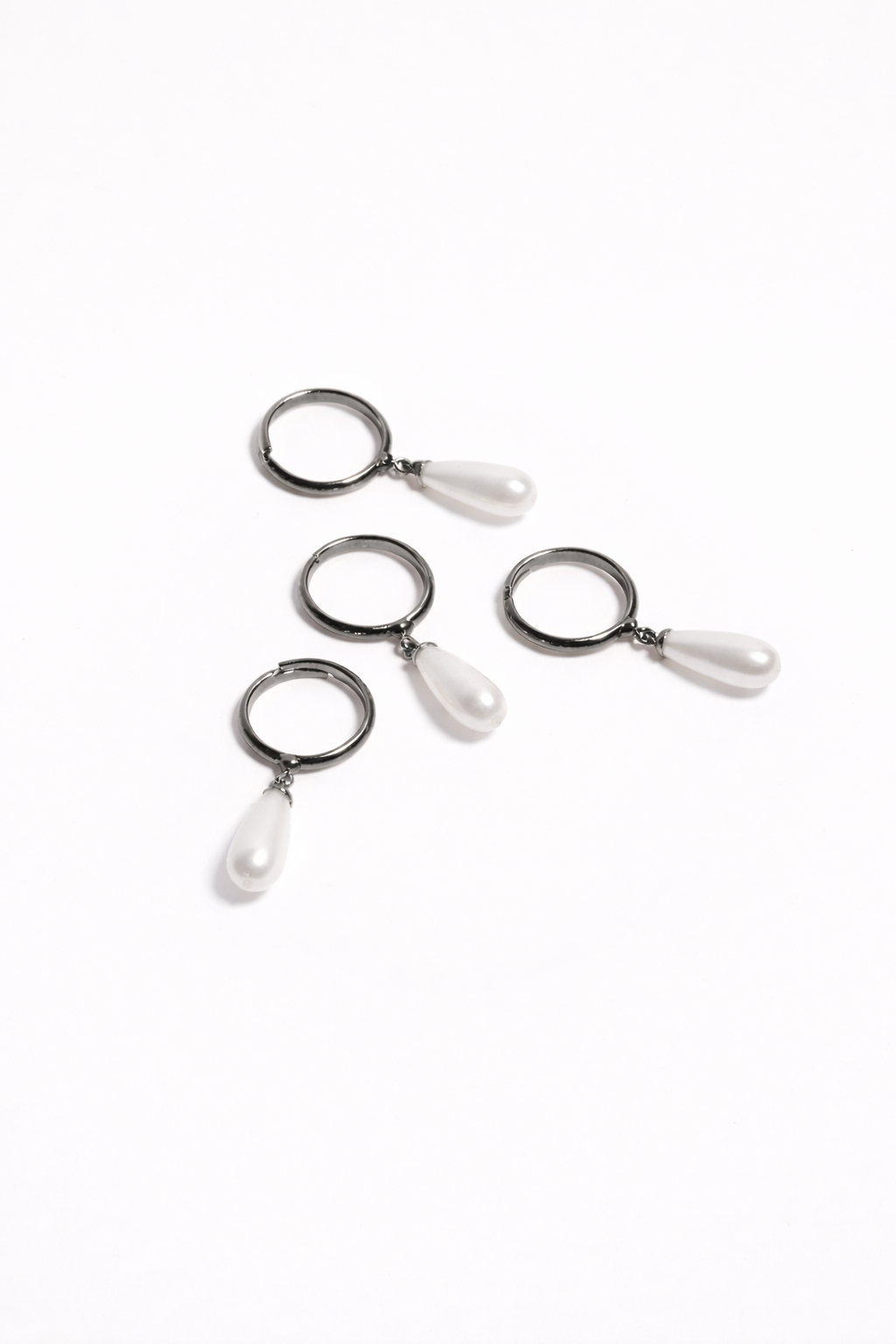 EARRING NOIRPEARL — GRAY