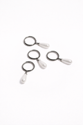 EARRING NOIRPEARL — GRAY
