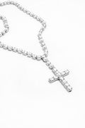 ROSARY EVOKEPEARL — SILVER