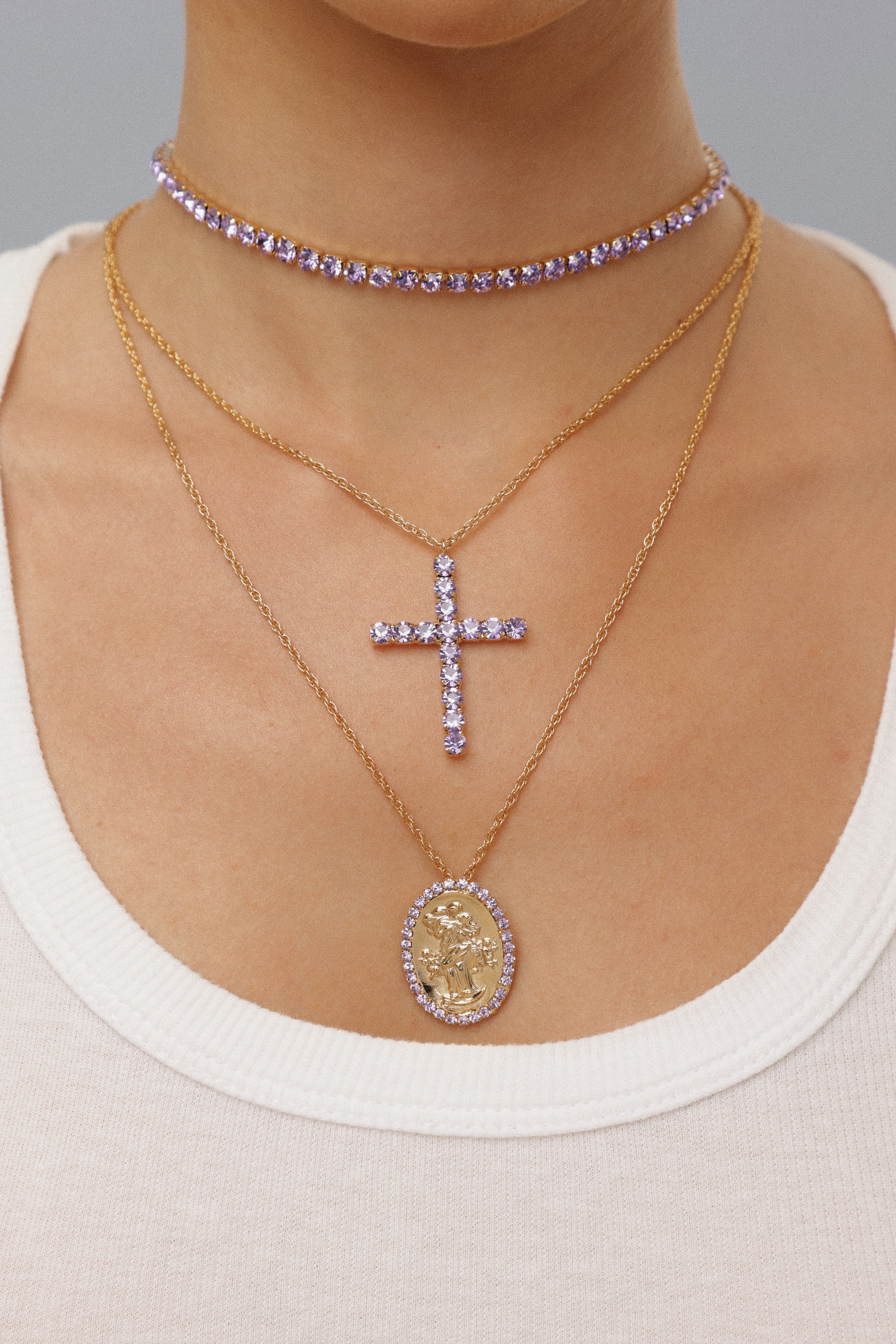 NECKLACE MARIA NODUS — GOLD