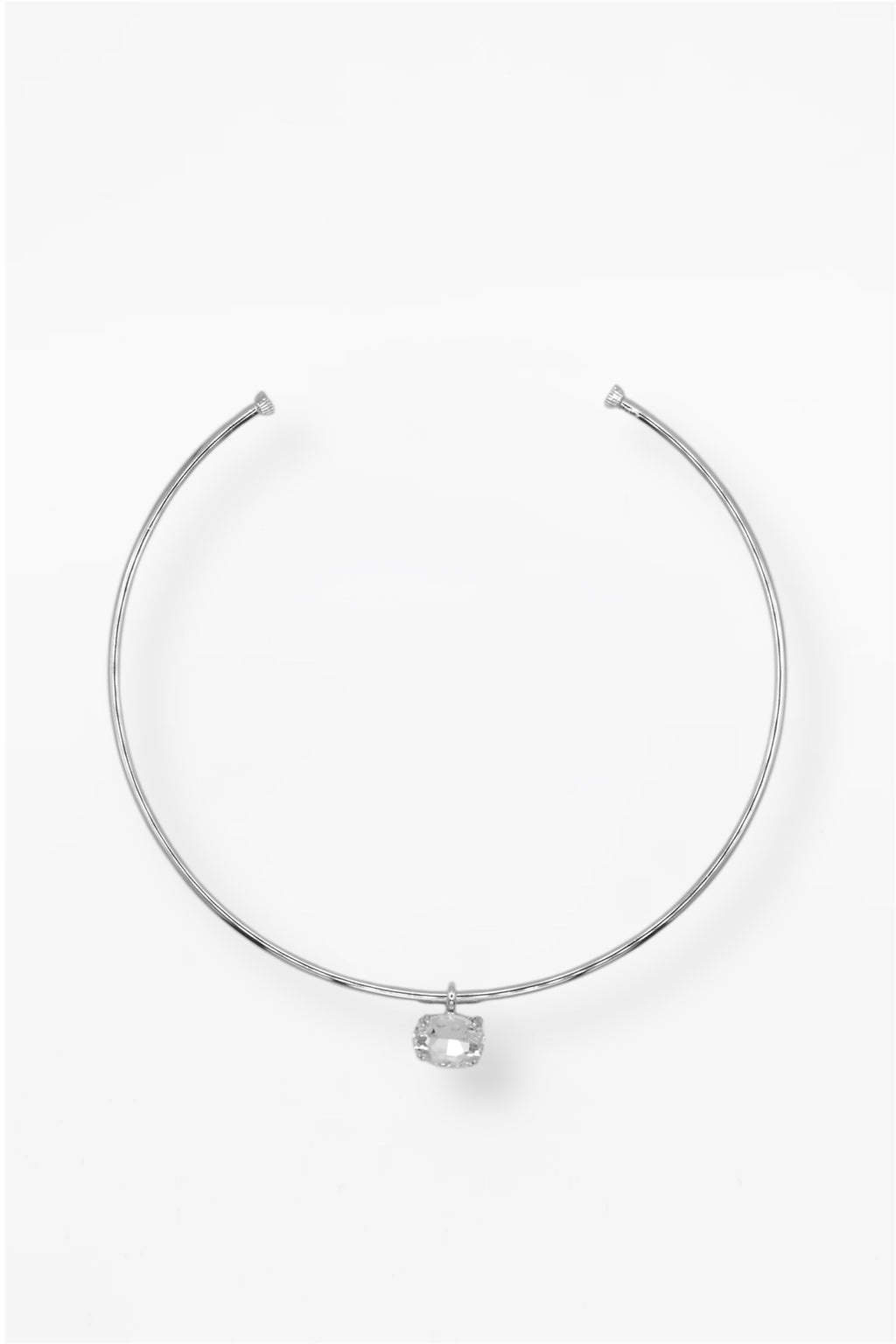 CHOKER DREAM BIG — SILVER