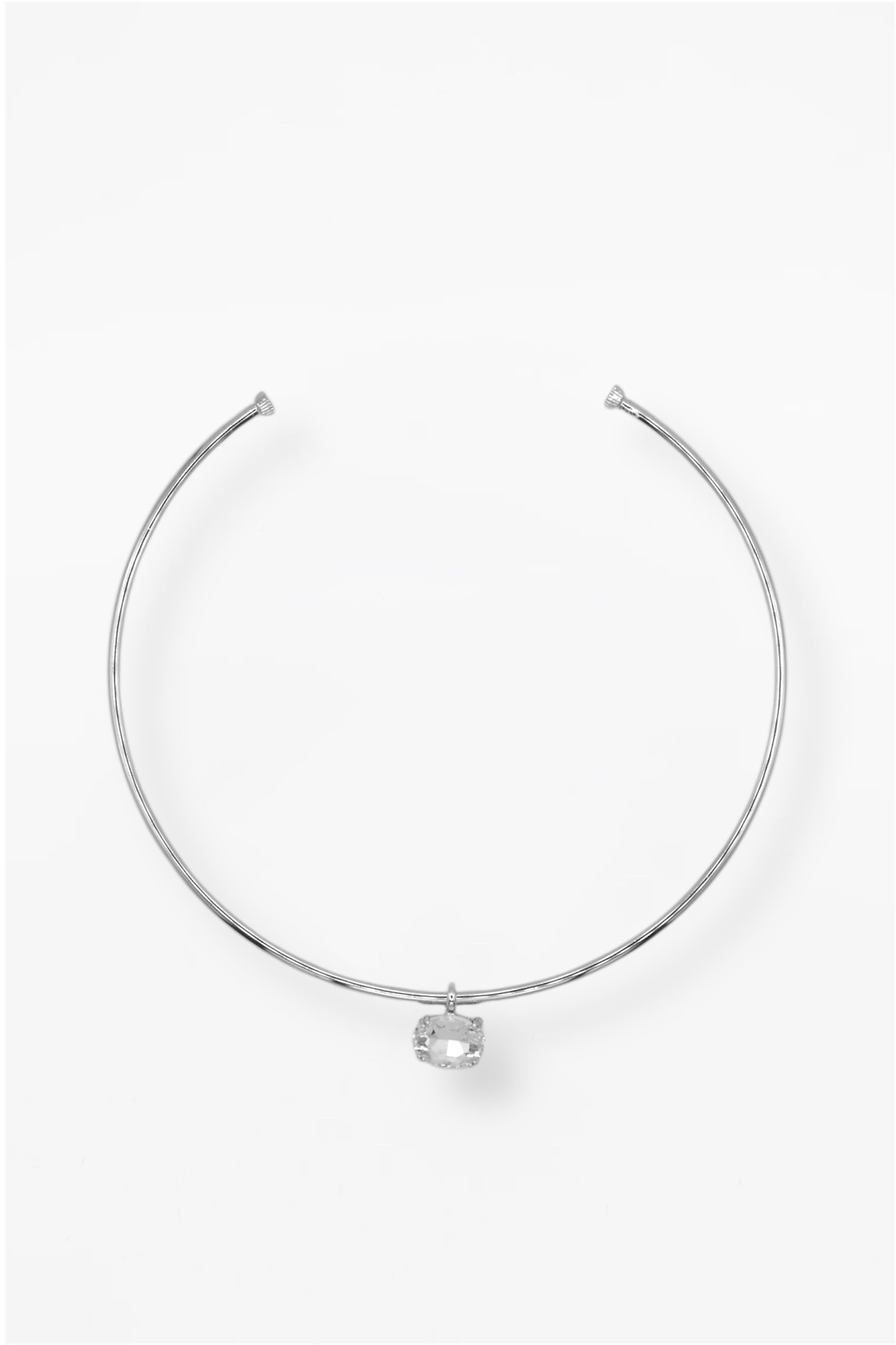 CHOKER DREAM BIG — SILVER