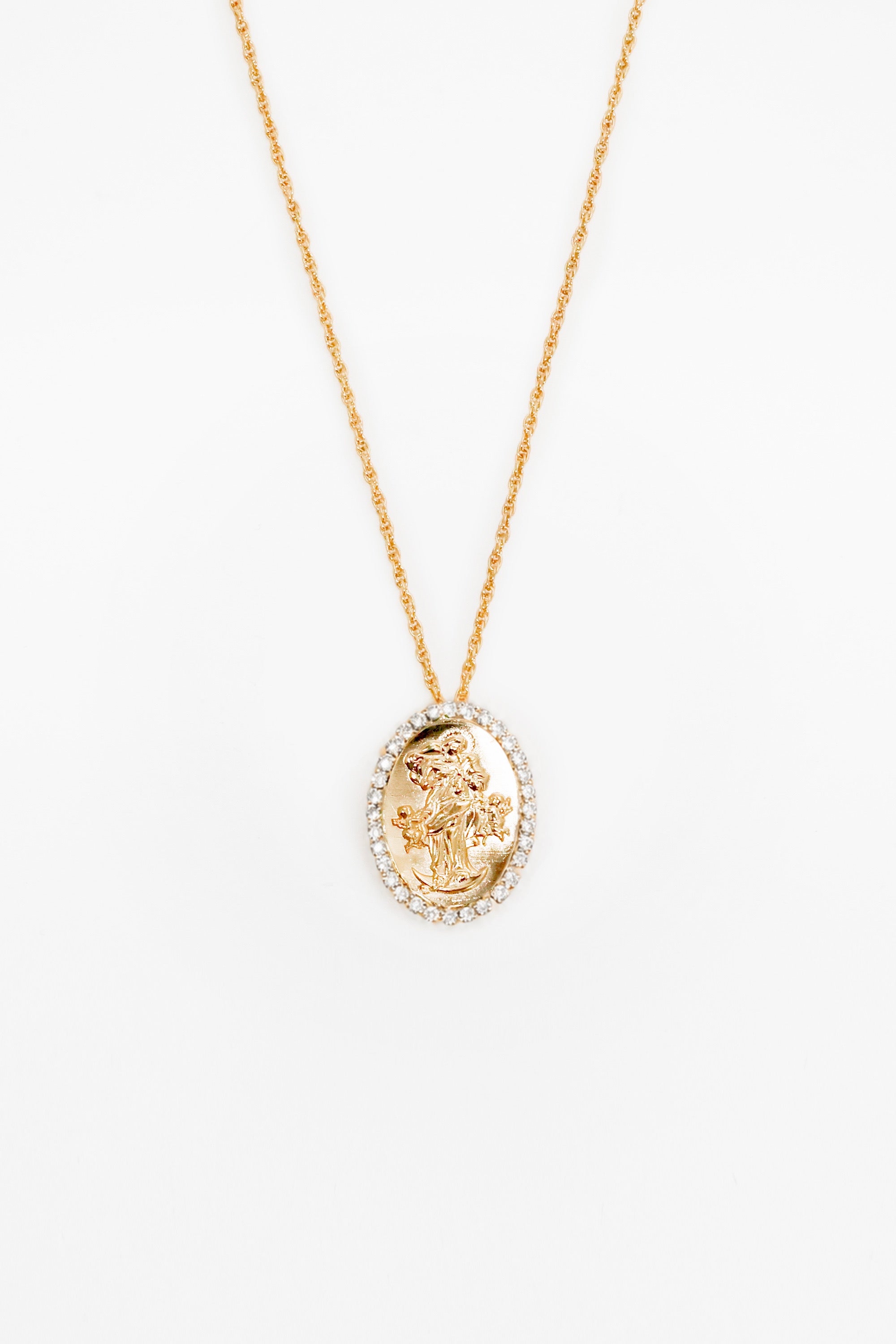 NECKLACE MARIA NODUS — GOLD