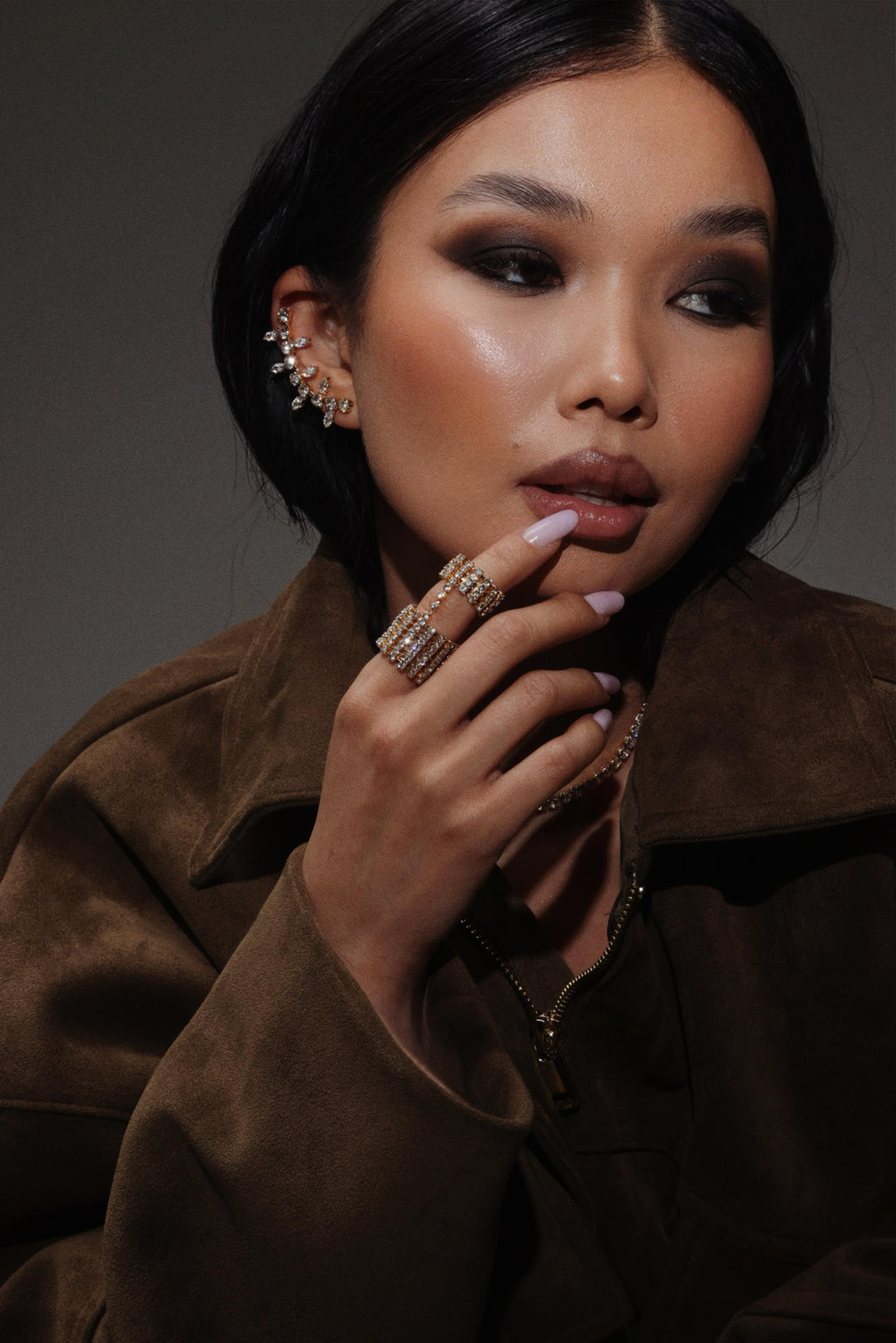 EARCUFF AUREXIA — GRAY