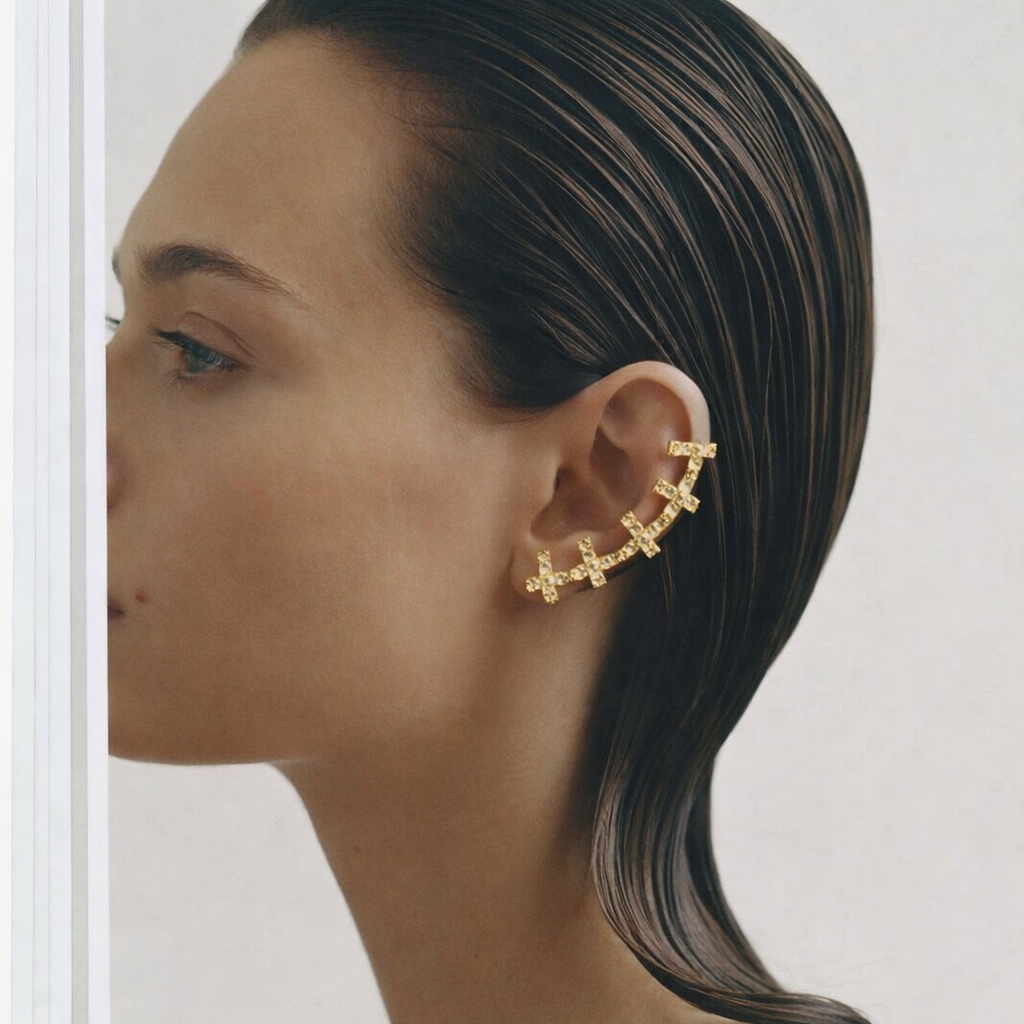 EARCUFF SAINT — GOLD