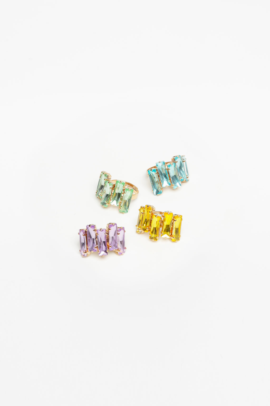 RING LAVANDER — GOLD