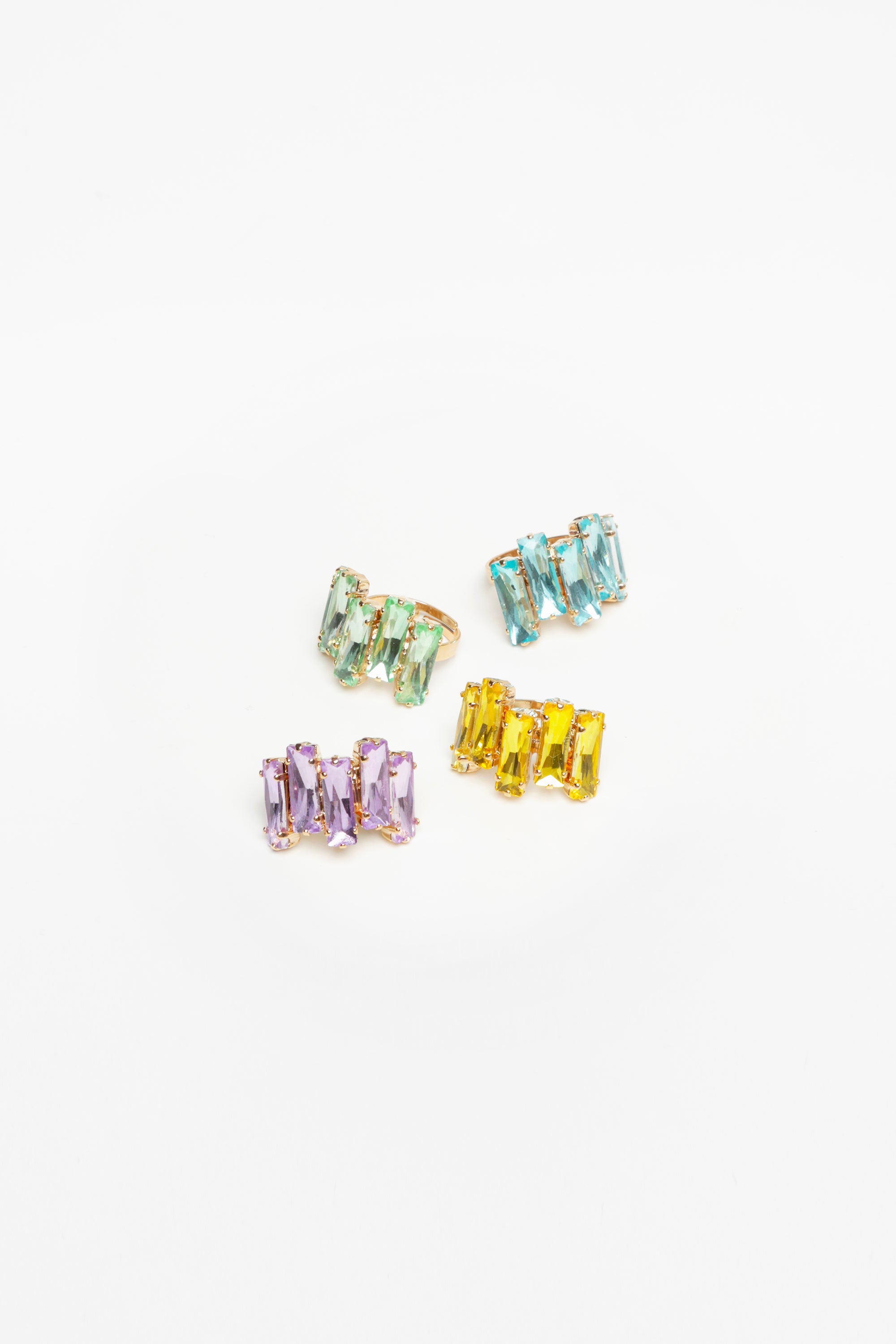 RING LAVANDER — GOLD
