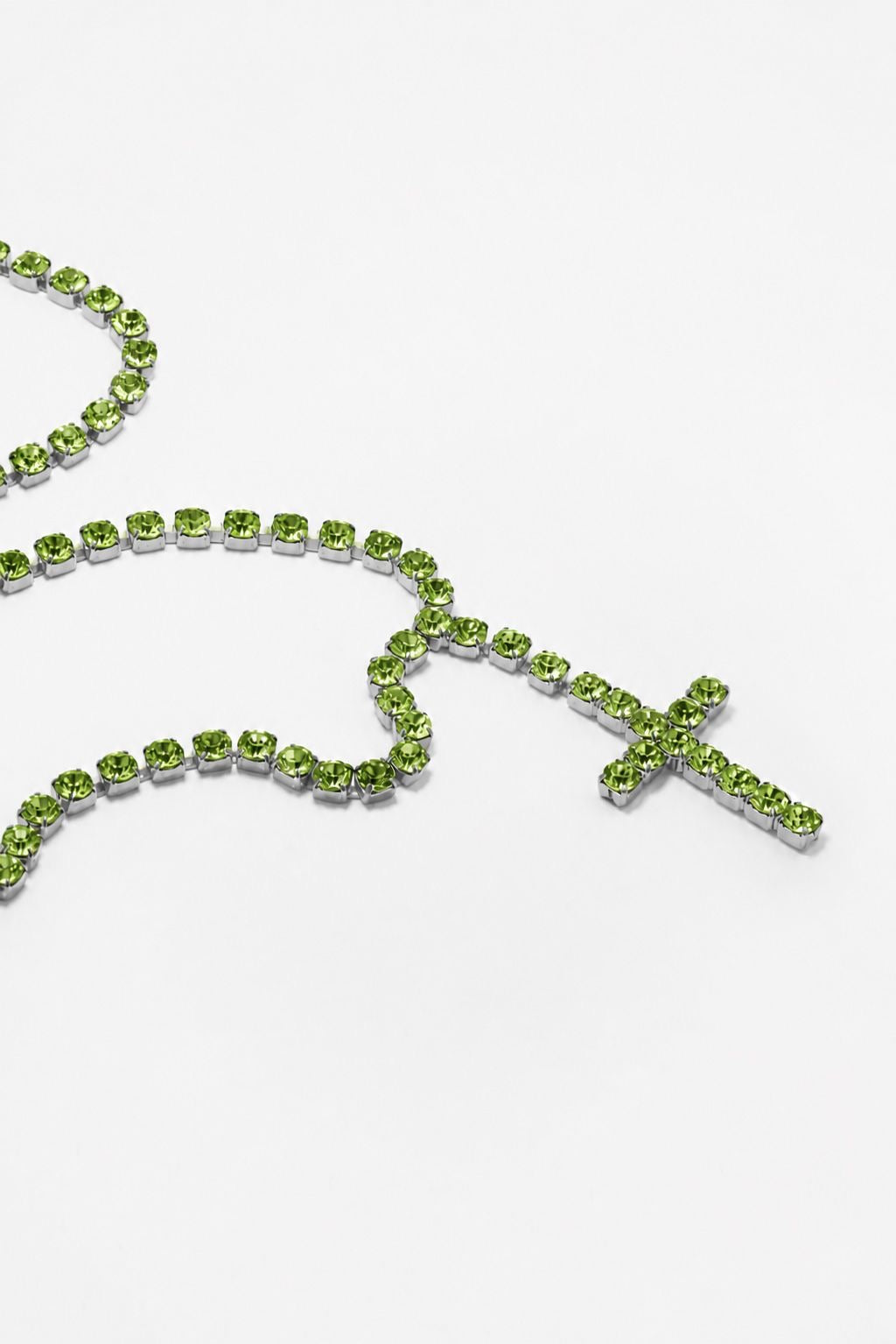 ROSARY EVOKE COLOR — SILVER