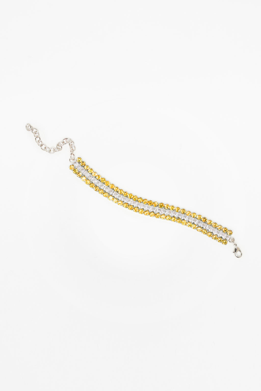 BRACELET TRIPLE GLOW — SILVER