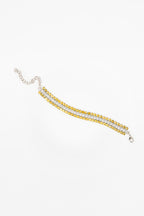 BRACELET TRIPLE GLOW — SILVER