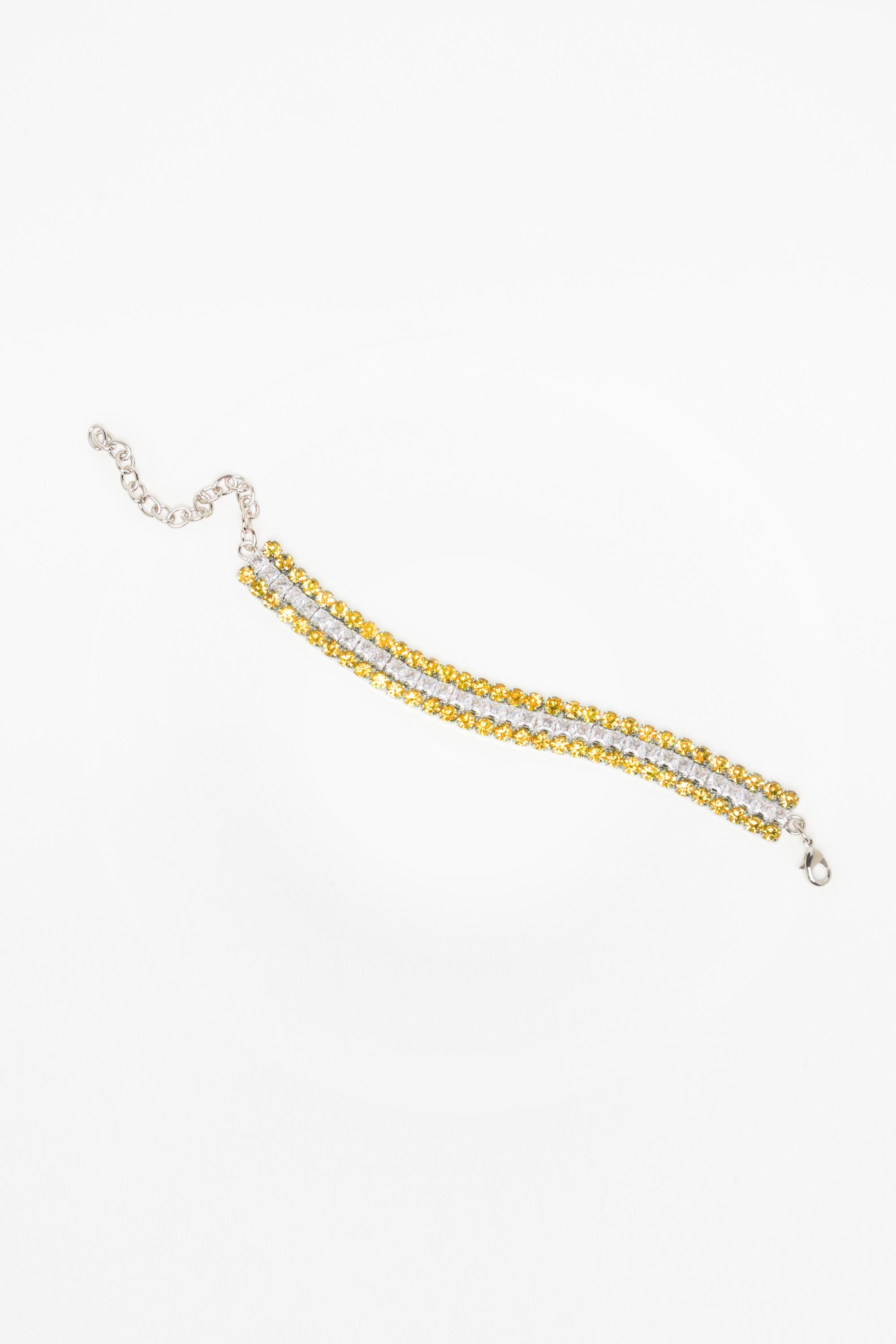 BRACELET TRIPLE GLOW — SILVER