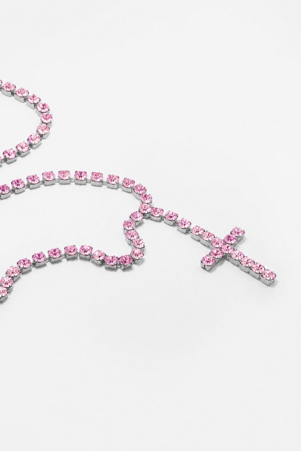 ROSARY EVOKE COLOR — SILVER