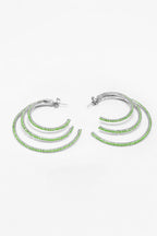 EARRINGS CASSIOPEA — SILVER