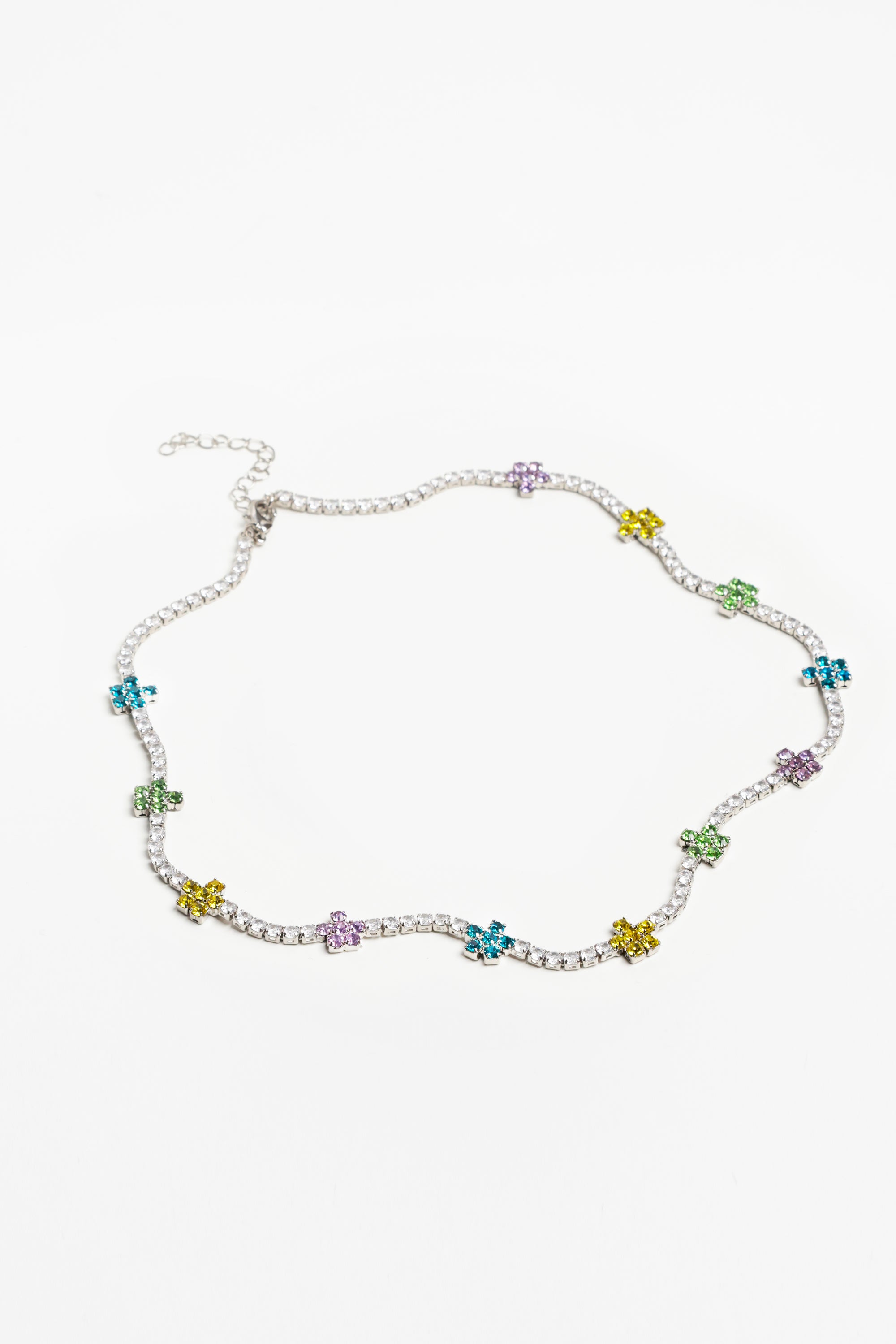 NECKLACE LILY —SILVER