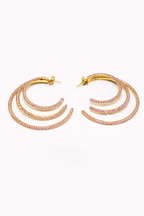 EARRINGS CASSIOPEA — GOLD