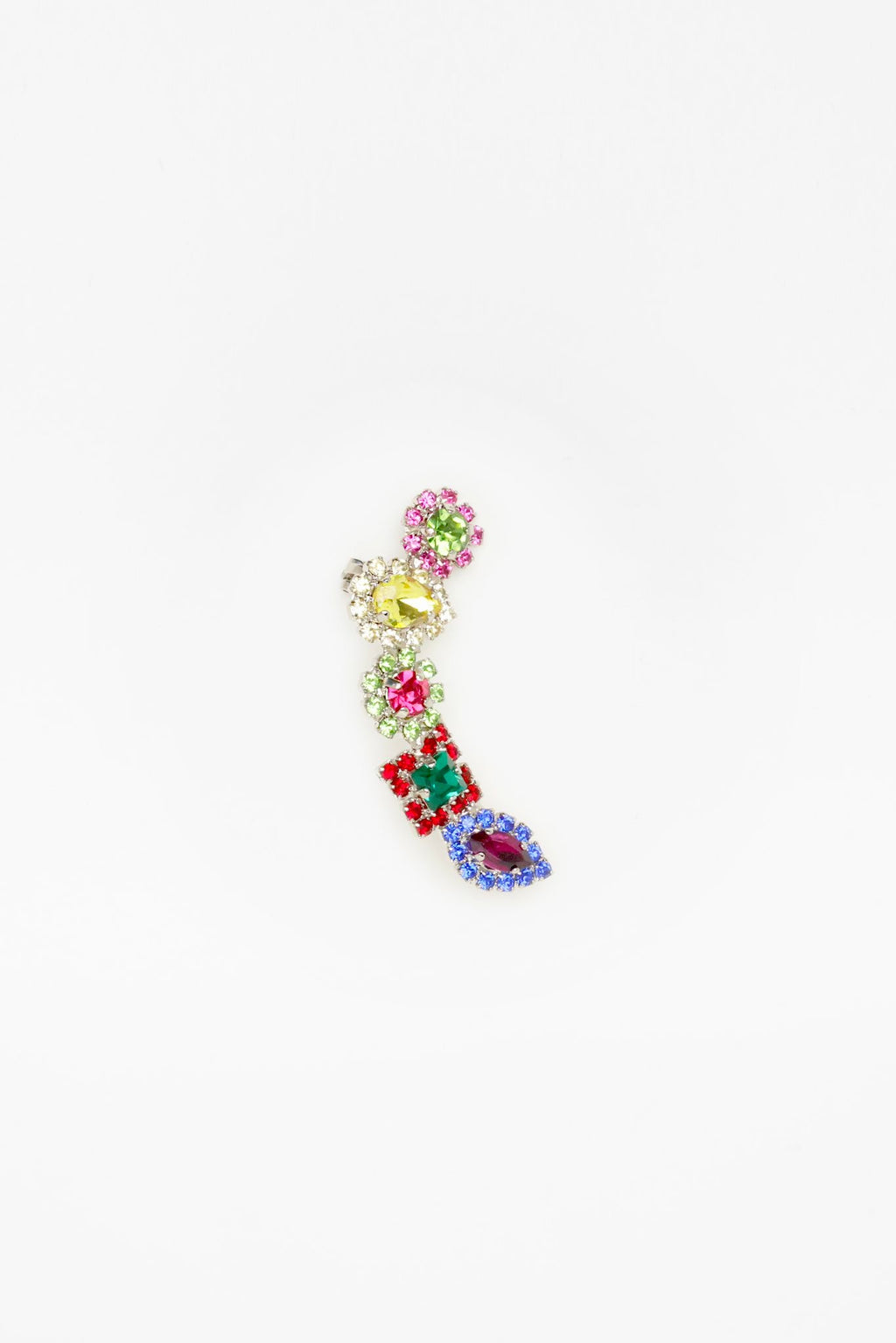 EARCUFF MOSAIC — SILVER