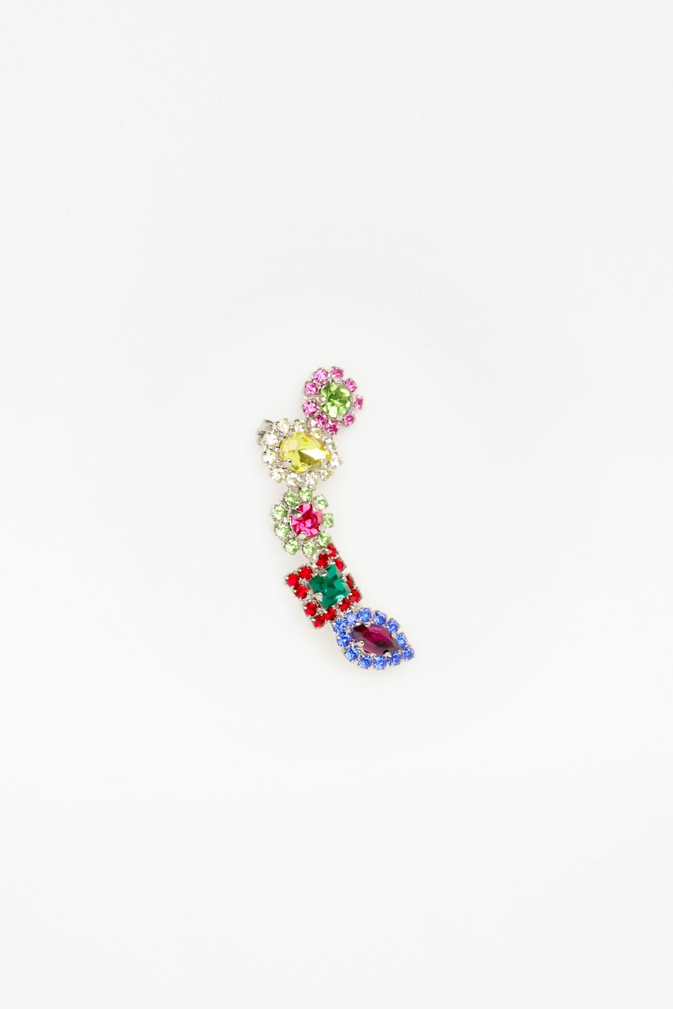 EARCUFF MOSAIC — SILVER