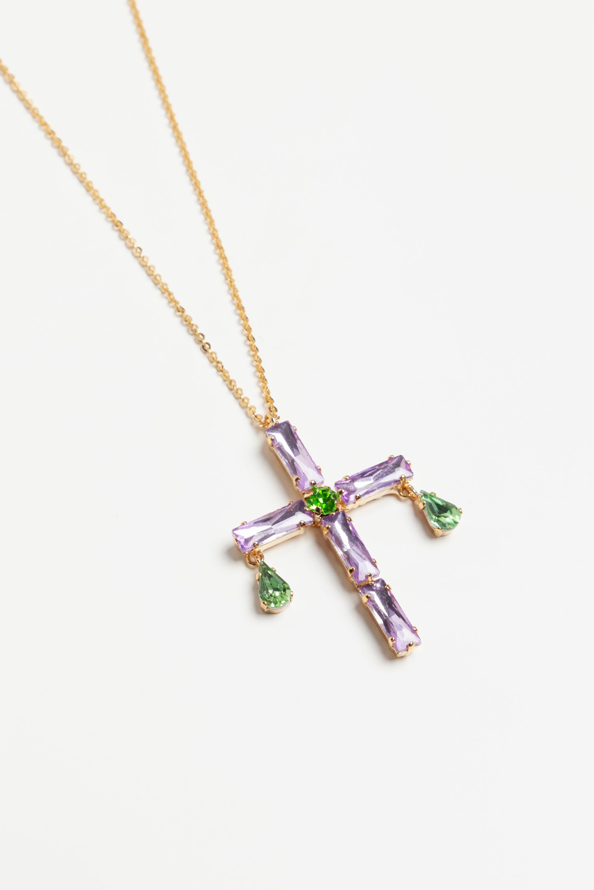 NECKLACE PEONY — GOLD