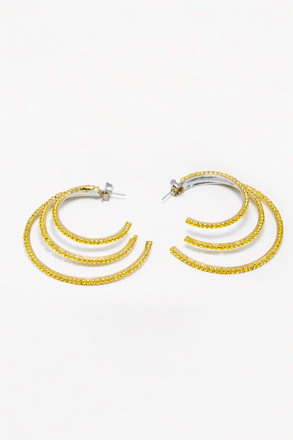 EARRINGS CASSIOPEA — SILVER