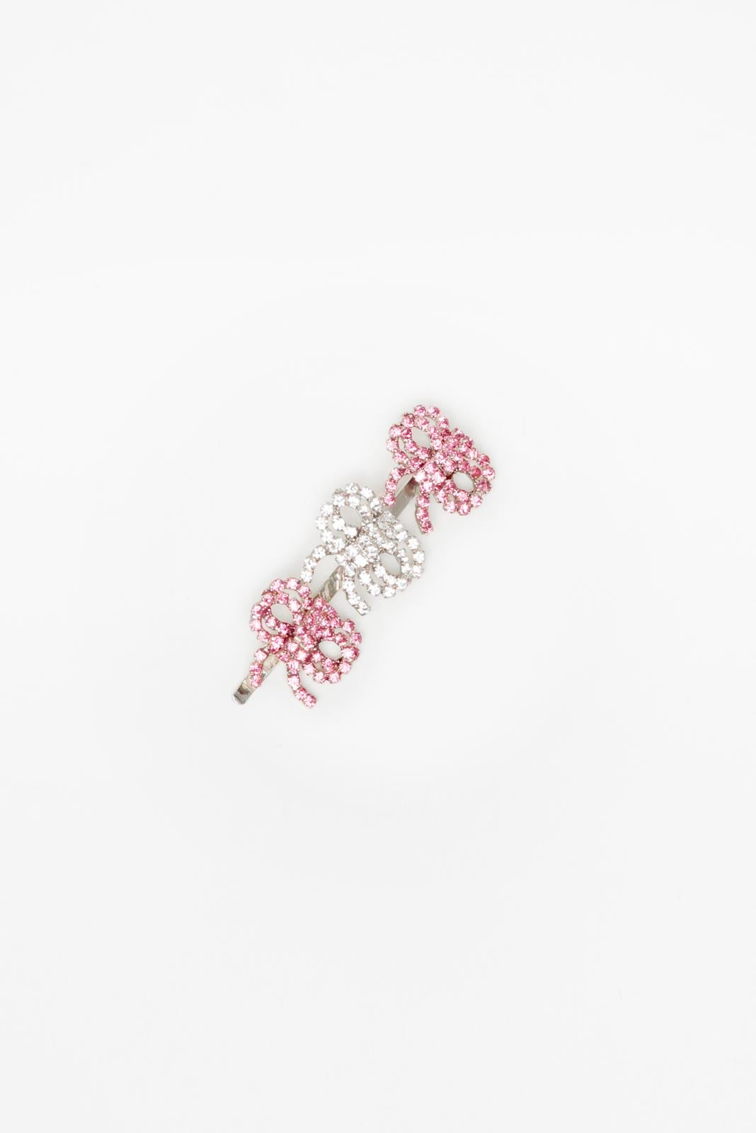 HAIR CLIP LE NOEUD — SILVER