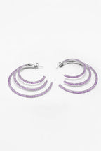 EARRINGS CASSIOPEA — SILVER