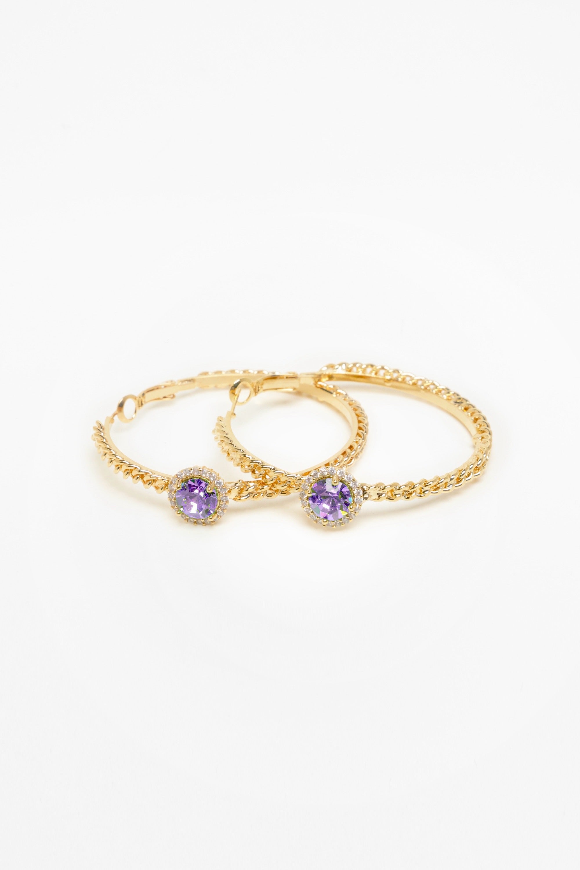 EARRINGS DYNASTY — GOLD
