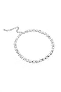 CHOKER CRYSTAPEARL — SILVER