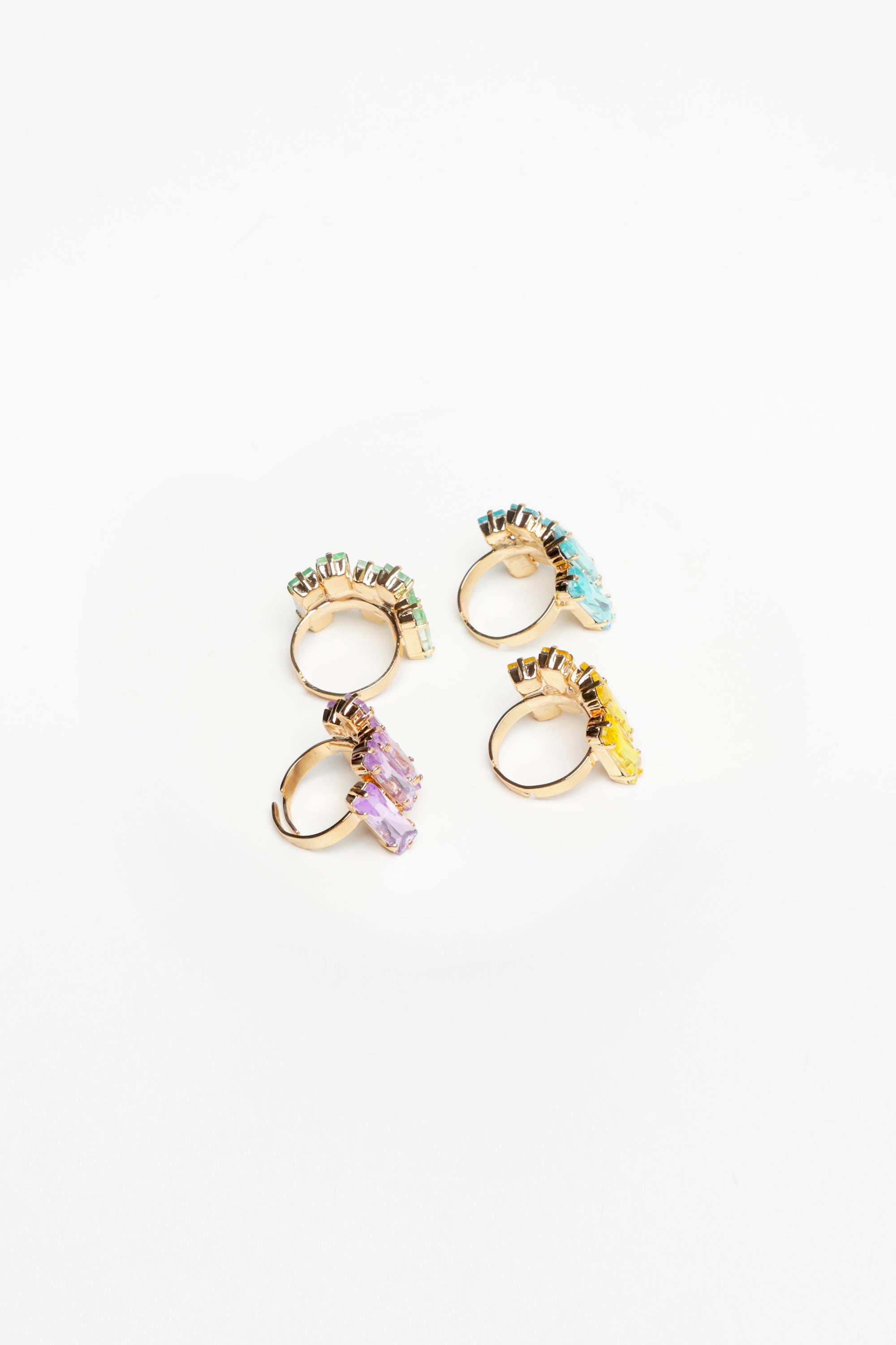 RING LAVANDER — GOLD