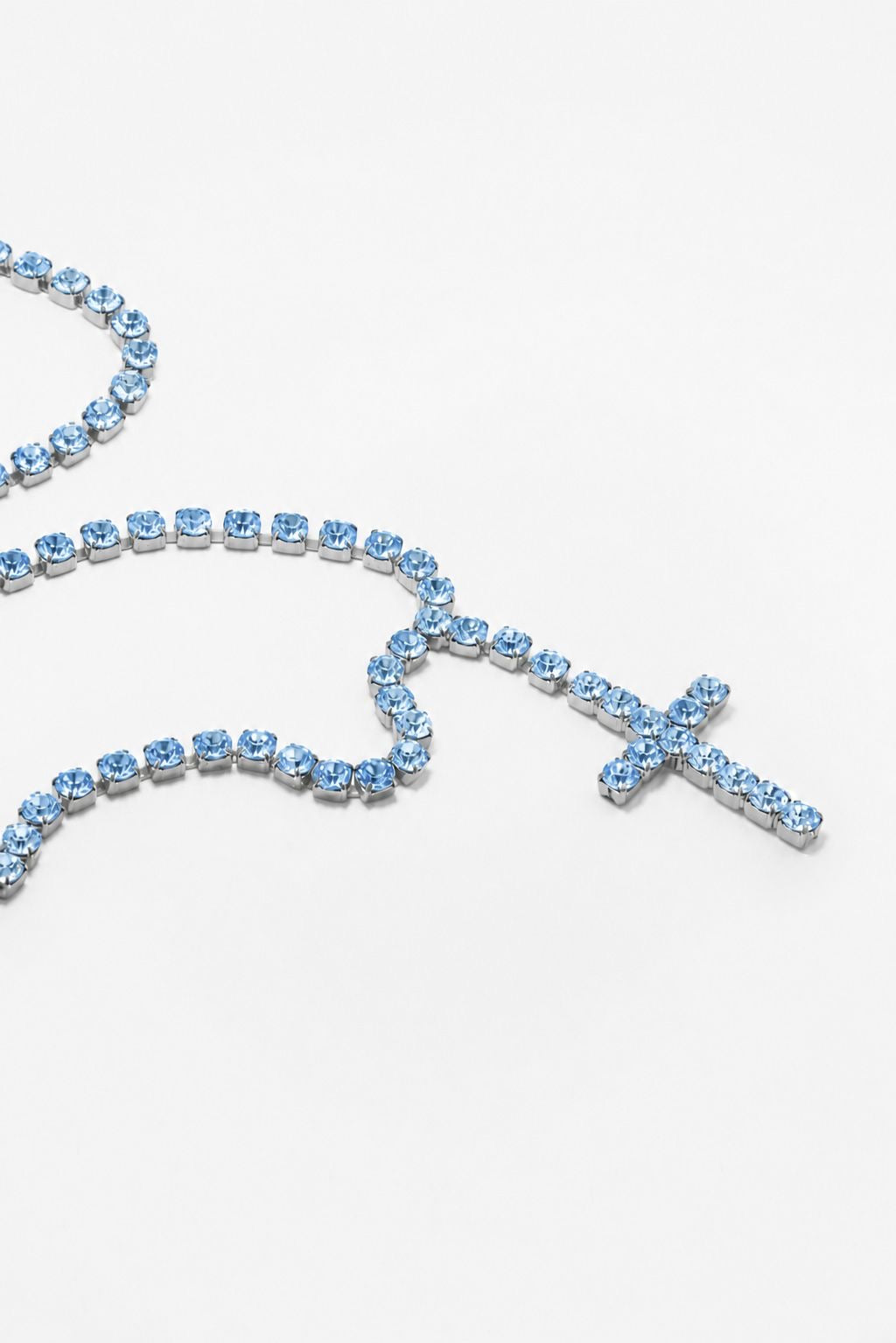 ROSARY EVOKE COLOR — SILVER