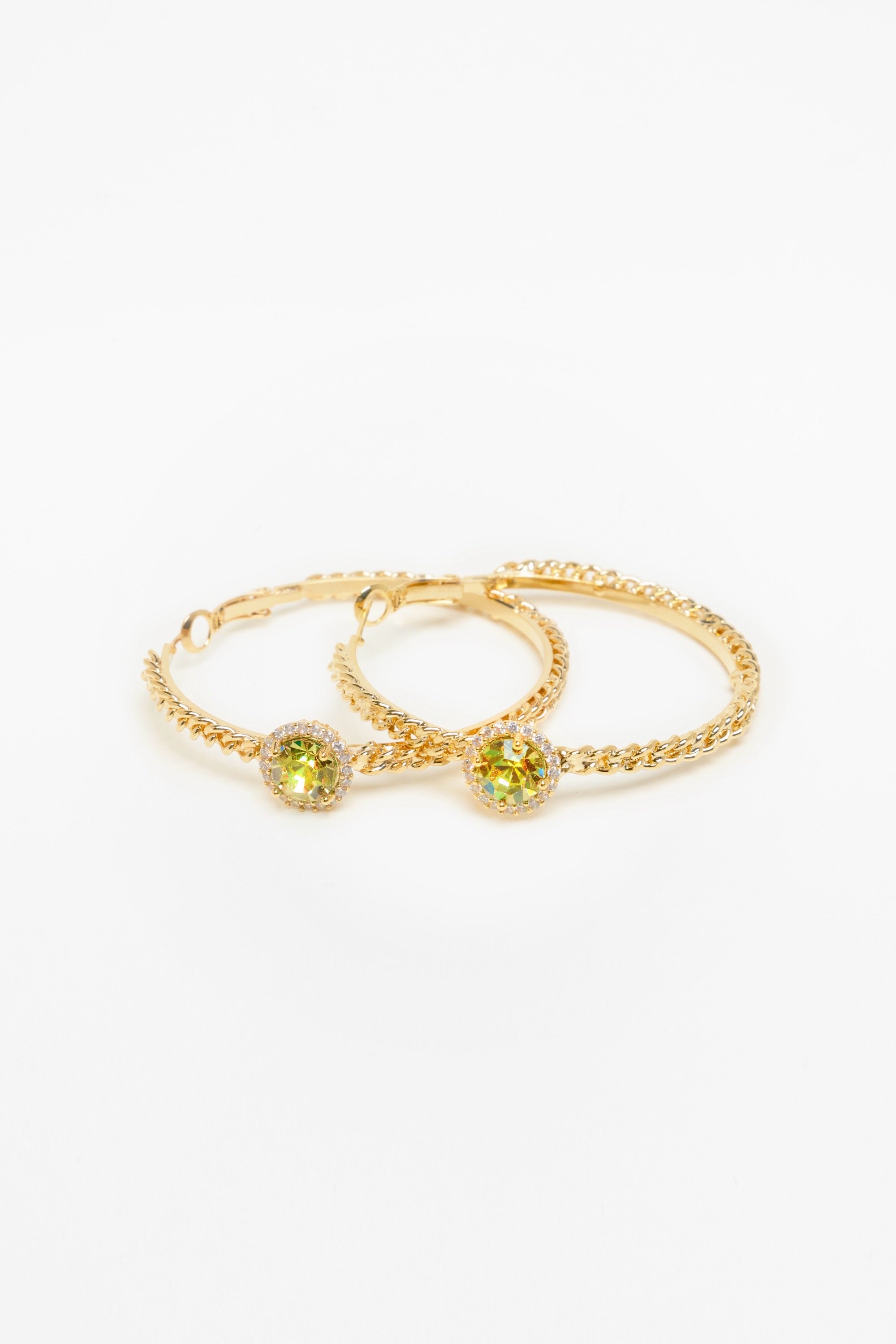 EARRINGS DYNASTY — GOLD