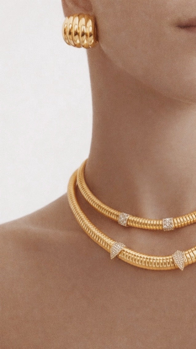 EARRING ETERNELLE — GOLD