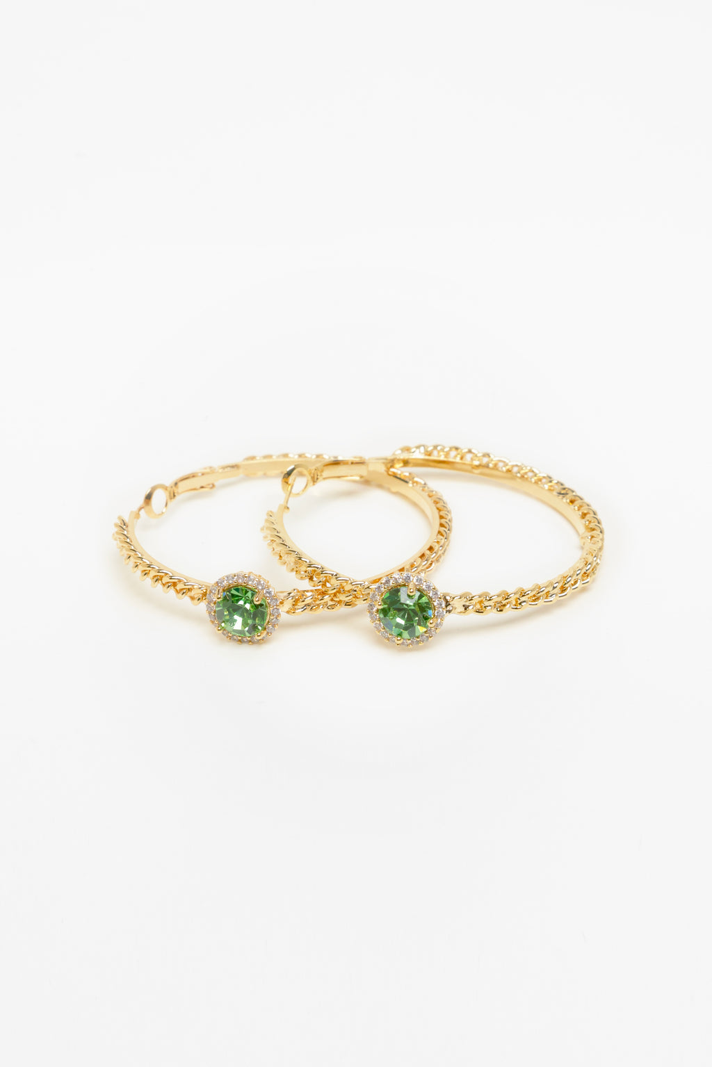 EARRINGS DYNASTY — GOLD