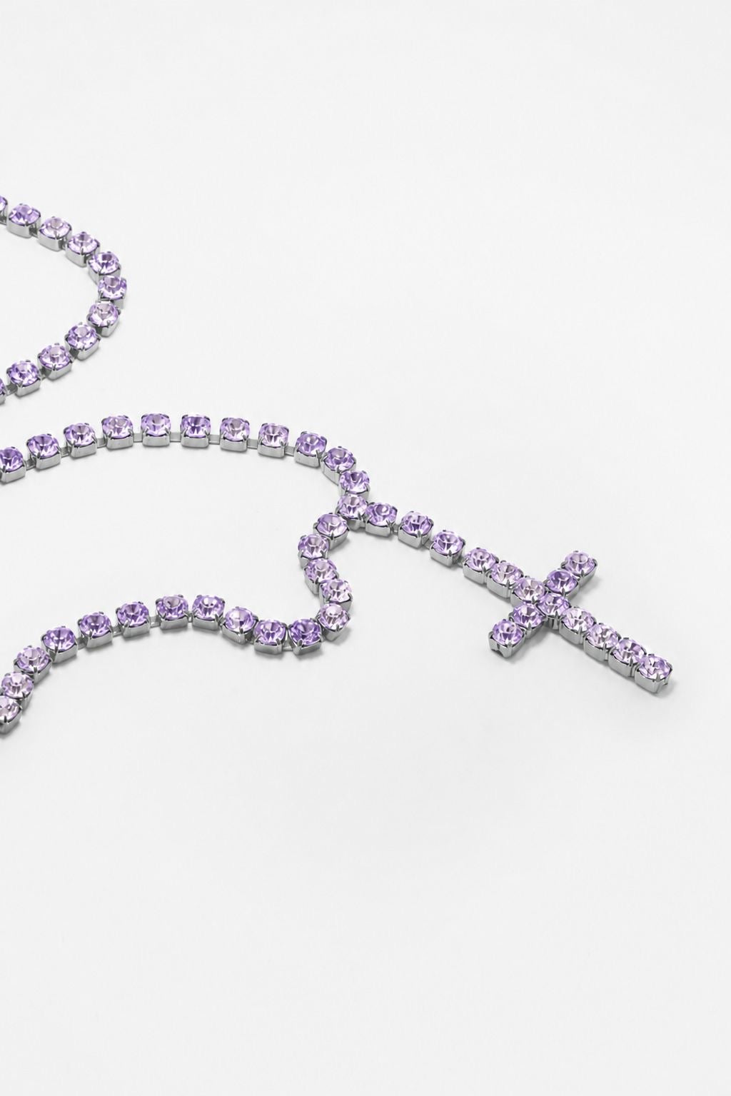 ROSARY EVOKE COLOR — SILVER